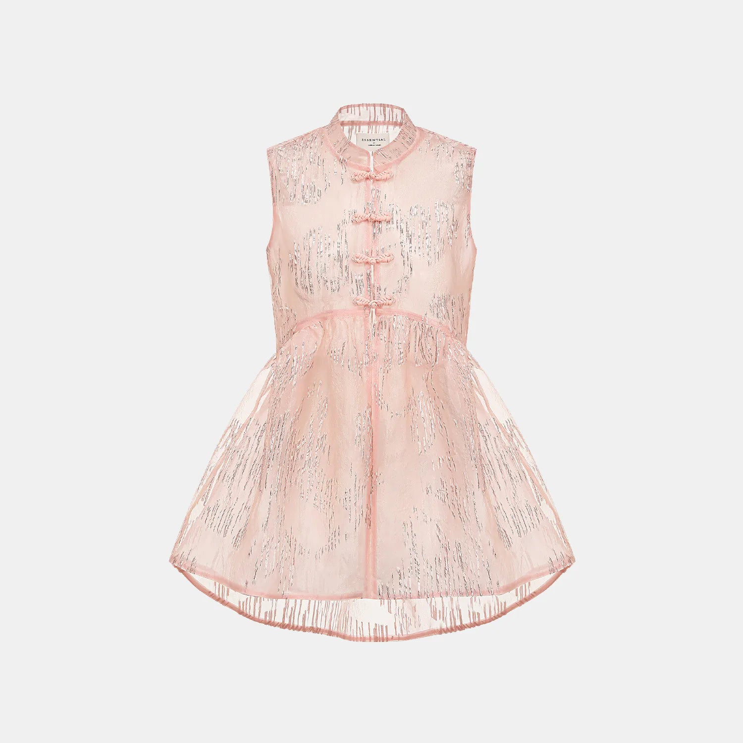 "Imperial Garden Teatime" 國風提花馬甲背心