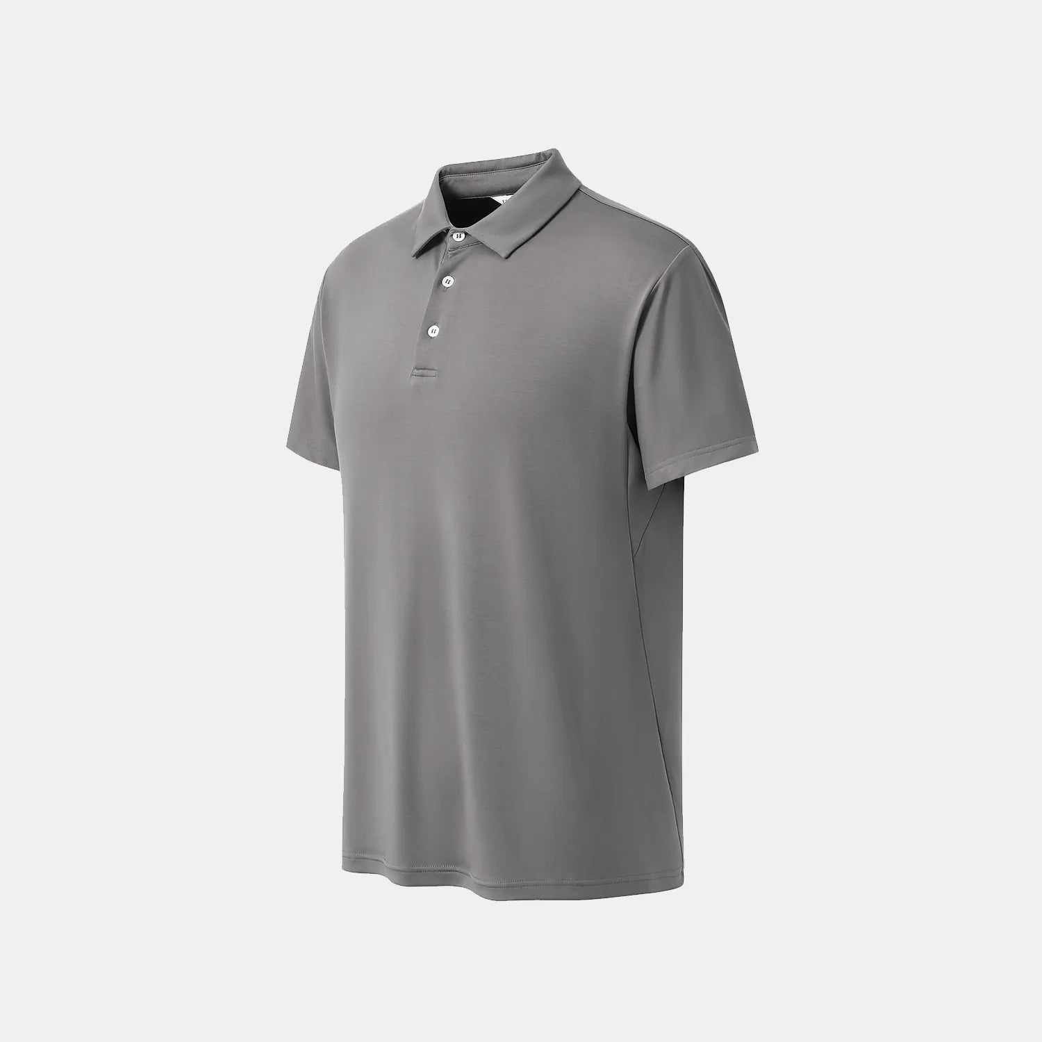 【男士系列】 “精緻日常” 超柔莫代爾POLO衫— 灰