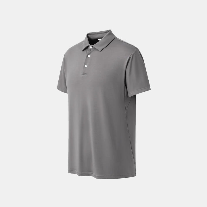 【男士系列】 “精緻日常” 超柔莫代爾POLO衫— 灰