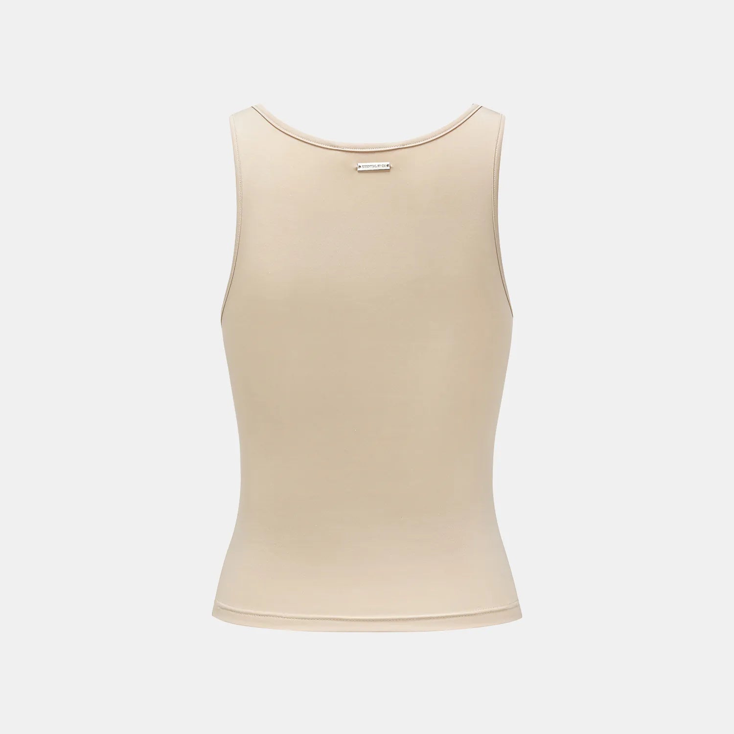 “精緻日常” 超柔莫代爾背心/直腿褲套裝— 裸