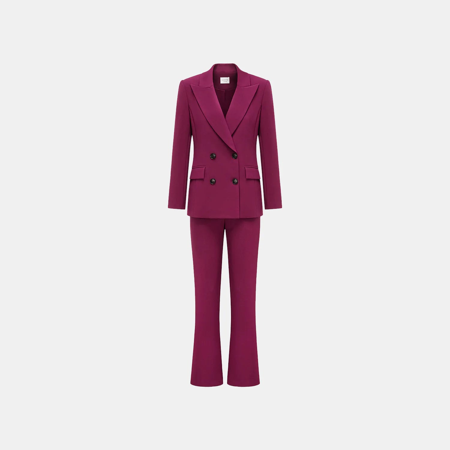 "Westminster Weekdays" Luxe Hemp Acetate Double Breasted Blazer - Saignée 