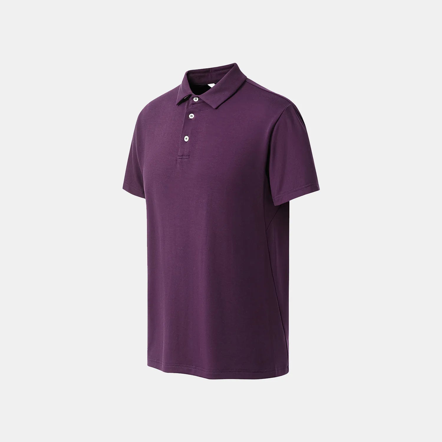 [Men's Series] "Exquisite Daily" Ultra-soft Modal POLO Shirt - Grape Purple 