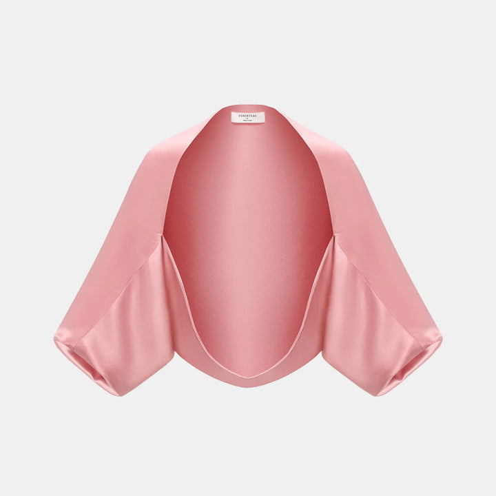 "Summer Diary" 醋酸披肩 — 玫瑰粉