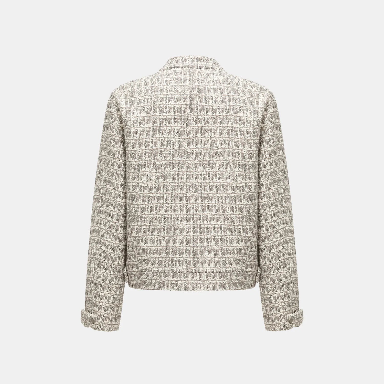 “Weekend at Monaco.” Tweed casual jacket—Grey Check 