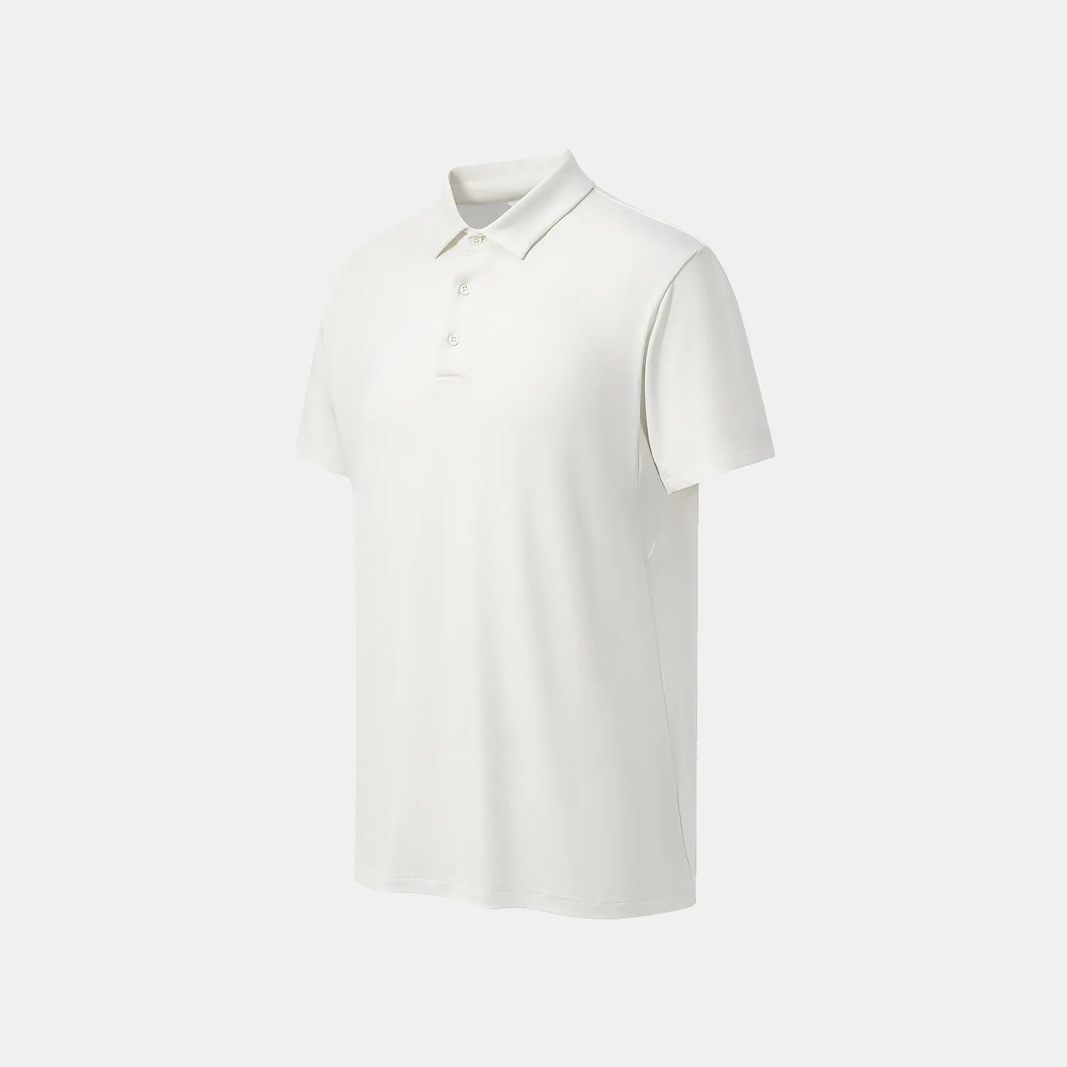 【男士系列】 “精緻日常” 超柔莫代爾POLO衫— 白