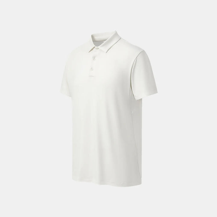 【男士系列】 “精緻日常” 超柔莫代爾POLO衫— 白