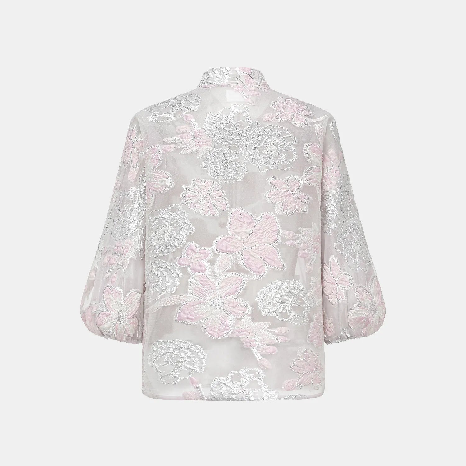 "Imperial Garden Teatime” 義大利提花輕國風外套