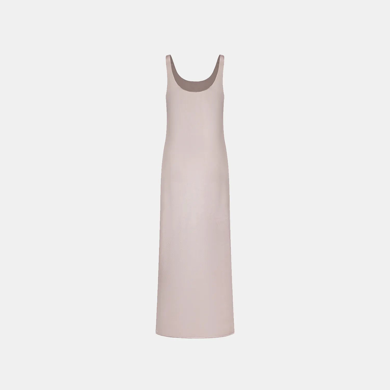 "Easy-Go Chic" Acetate Tank Dress — N0.3 Mocha Gold 