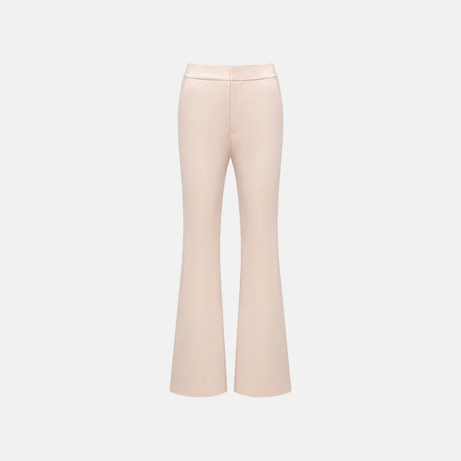 "Speak Sleek." 醋酸喇叭褲—Pink