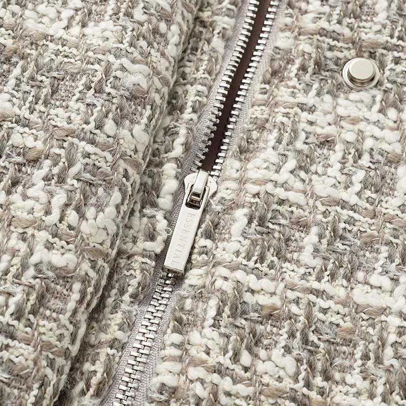 “Weekend at Monaco.” Tweed casual jacket—Grey Check 