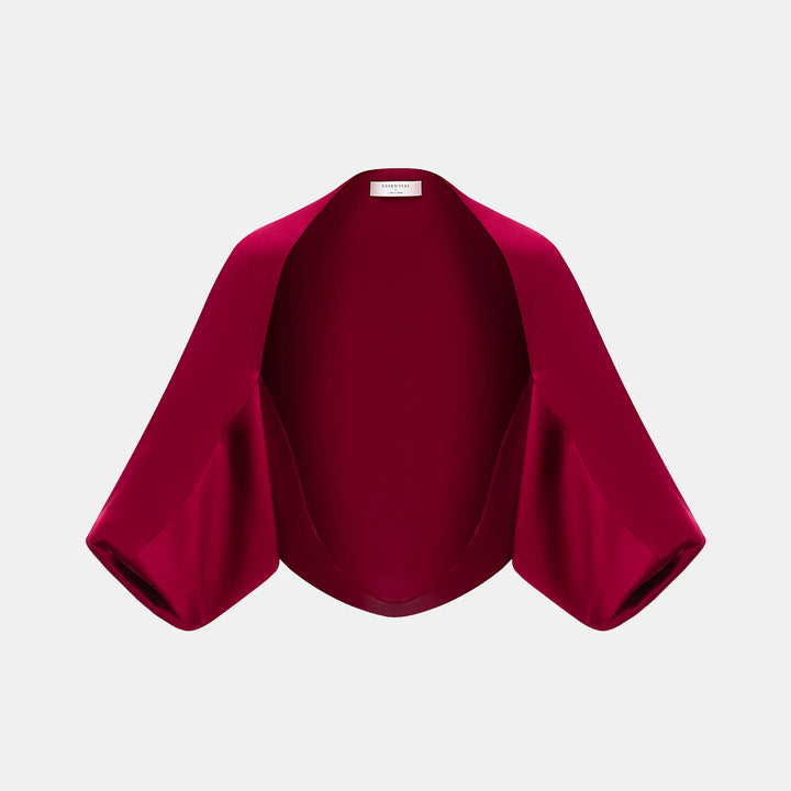 "Summer Diary" 醋酸披肩 — 玫瑰紅