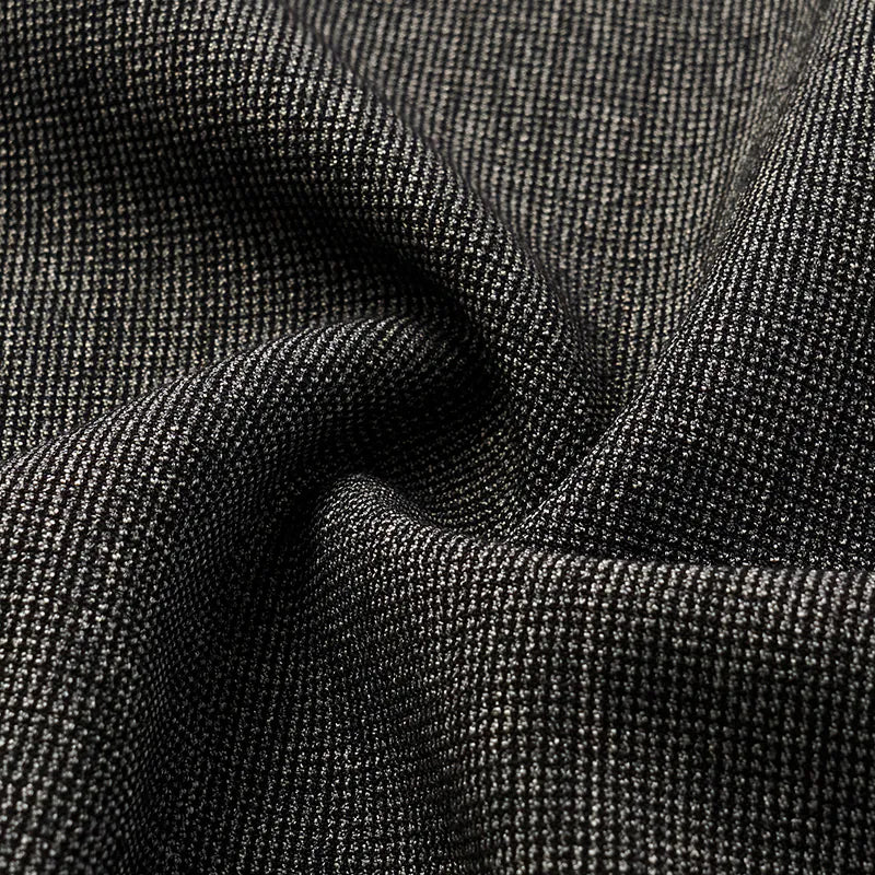 Essential Golf Collection Technical Fabric Relaxed 3/4 Sleeve Top — Black 