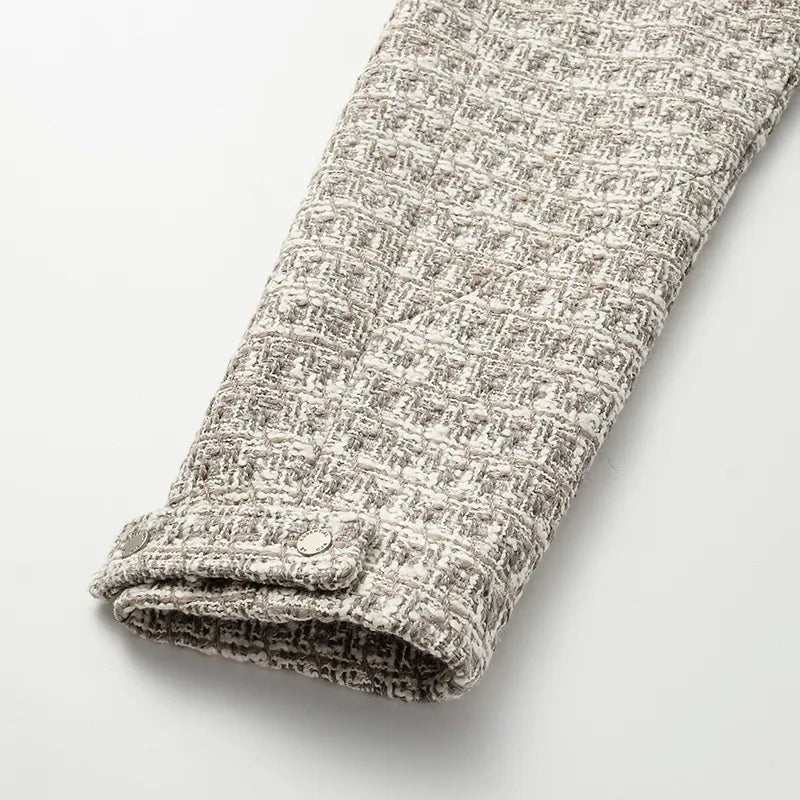 “Weekend at Monaco.” Tweed casual jacket—Grey Check 