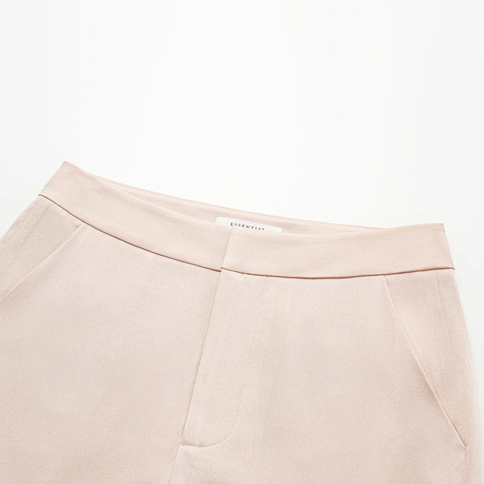 "Speak Sleek." 醋酸喇叭褲—Pink