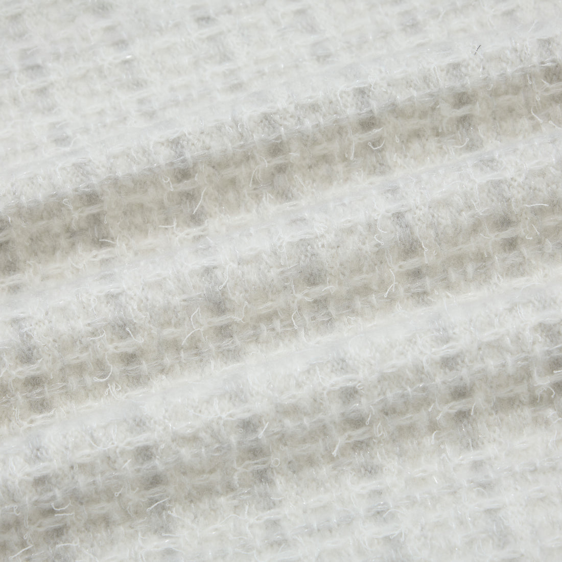 “Weekend at Monaco” Cashmere格織肌理流蘇針織外套—Blanc Rivage 白岸流光