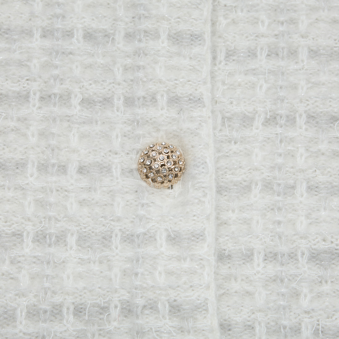 “Weekend at Monaco” Cashmere格織肌理流蘇針織外套—Blanc Rivage 白岸流光