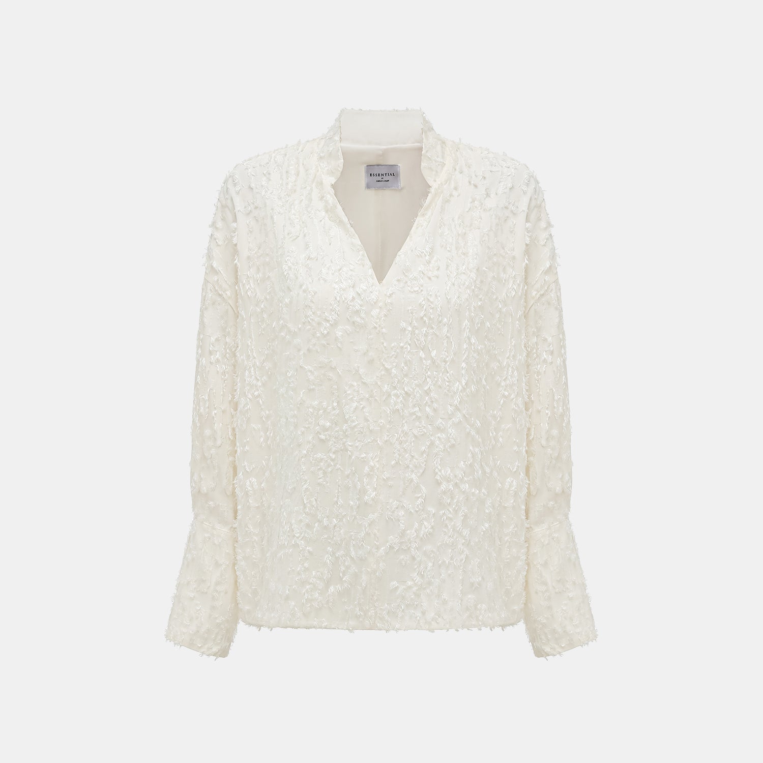 “春意” 燒花工藝超柔新中式輕國風Oversized罩衫