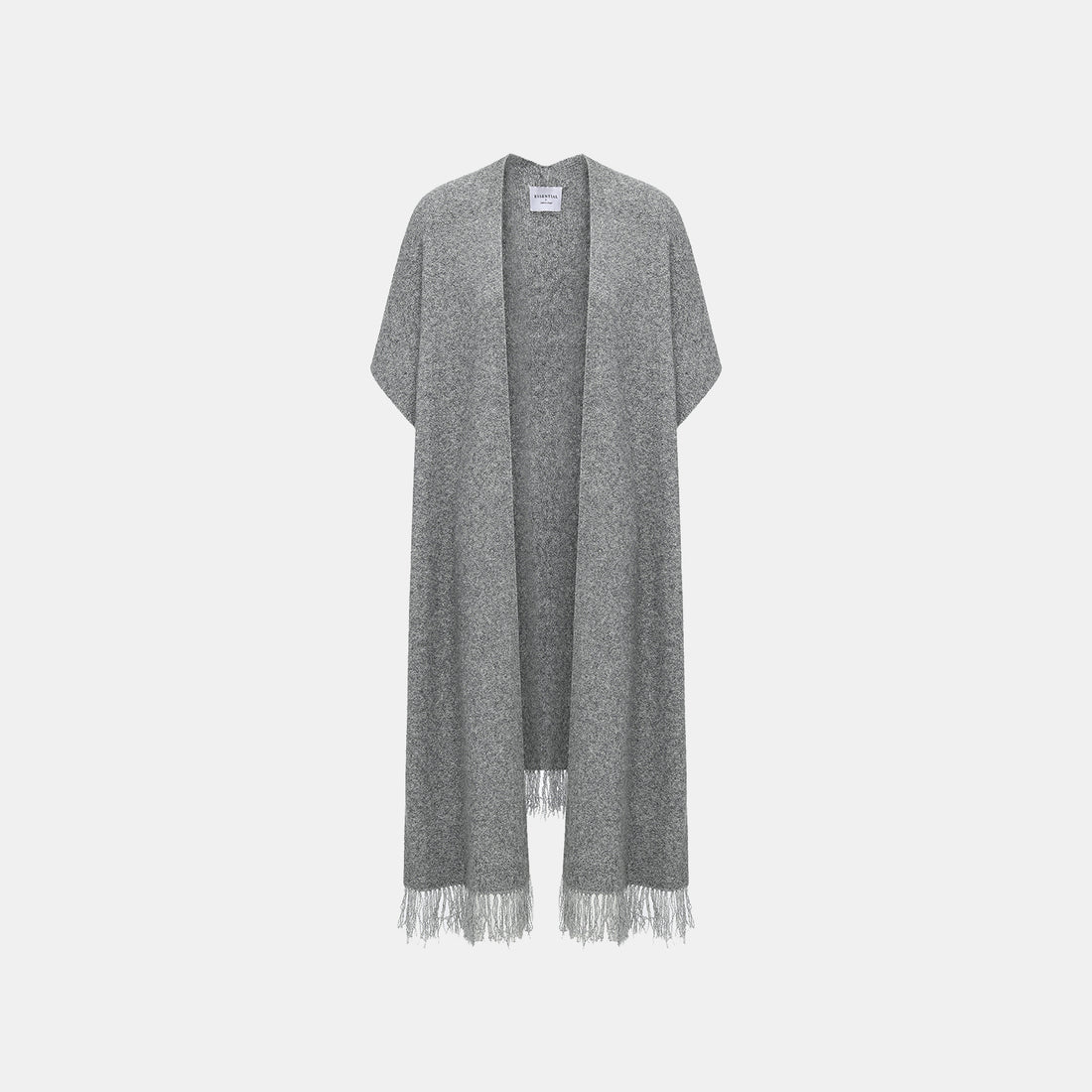 “Autumn Diary” Cashmere雲絨針織流蘇披肩—Mist Nocturne霧城小夜