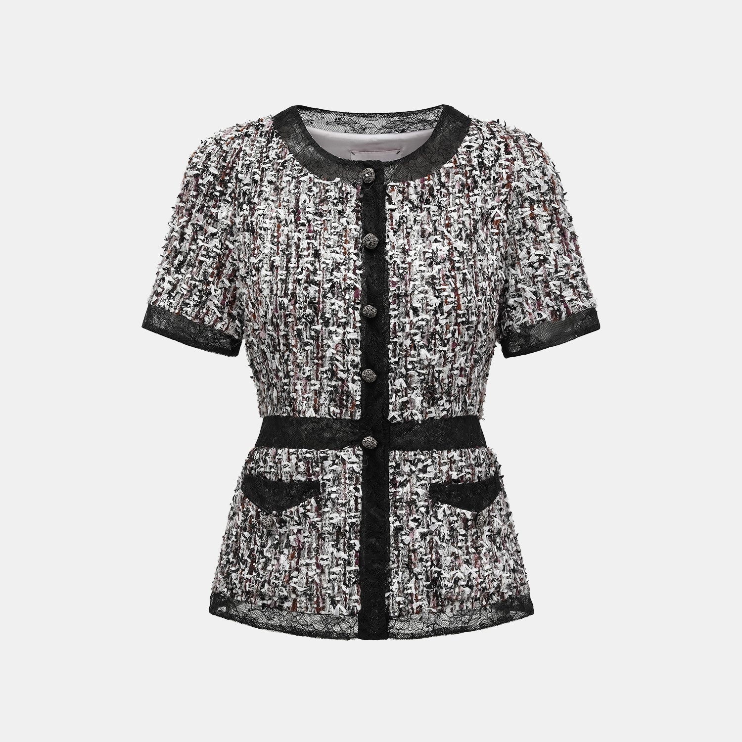 "Chelsea Citywalk."  法國花呢立體剪裁外套—Seine Night 塞納夜畔