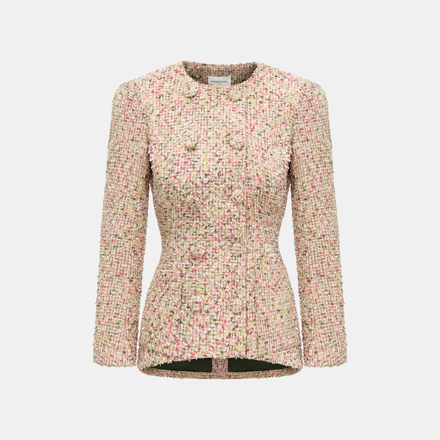 “Chelsea Citywalk.”  花呢雙排扣外套—莫內花園