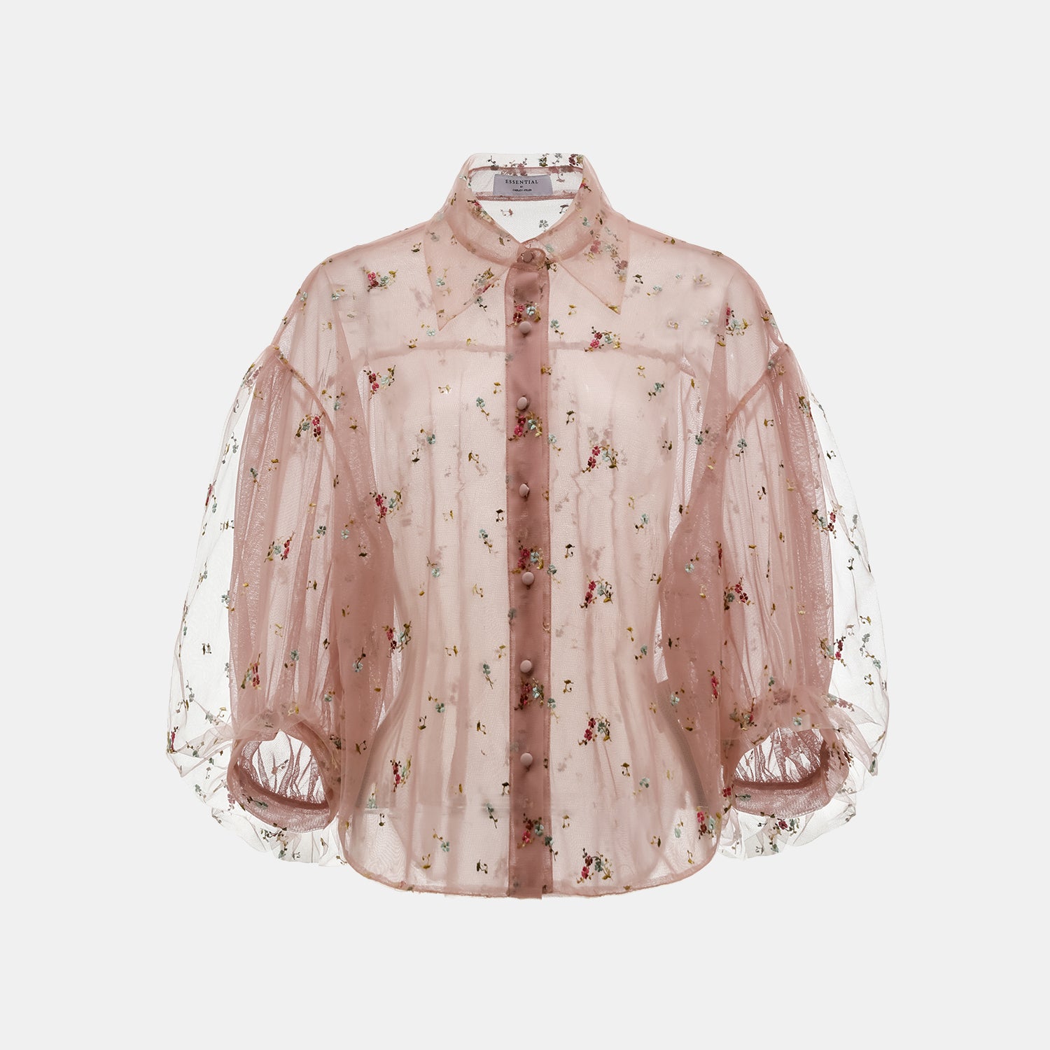 “Quiet Mastery” 法國頂級刺繡襯衫—花間游