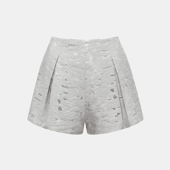 “春遊”提花短褲—銀湖