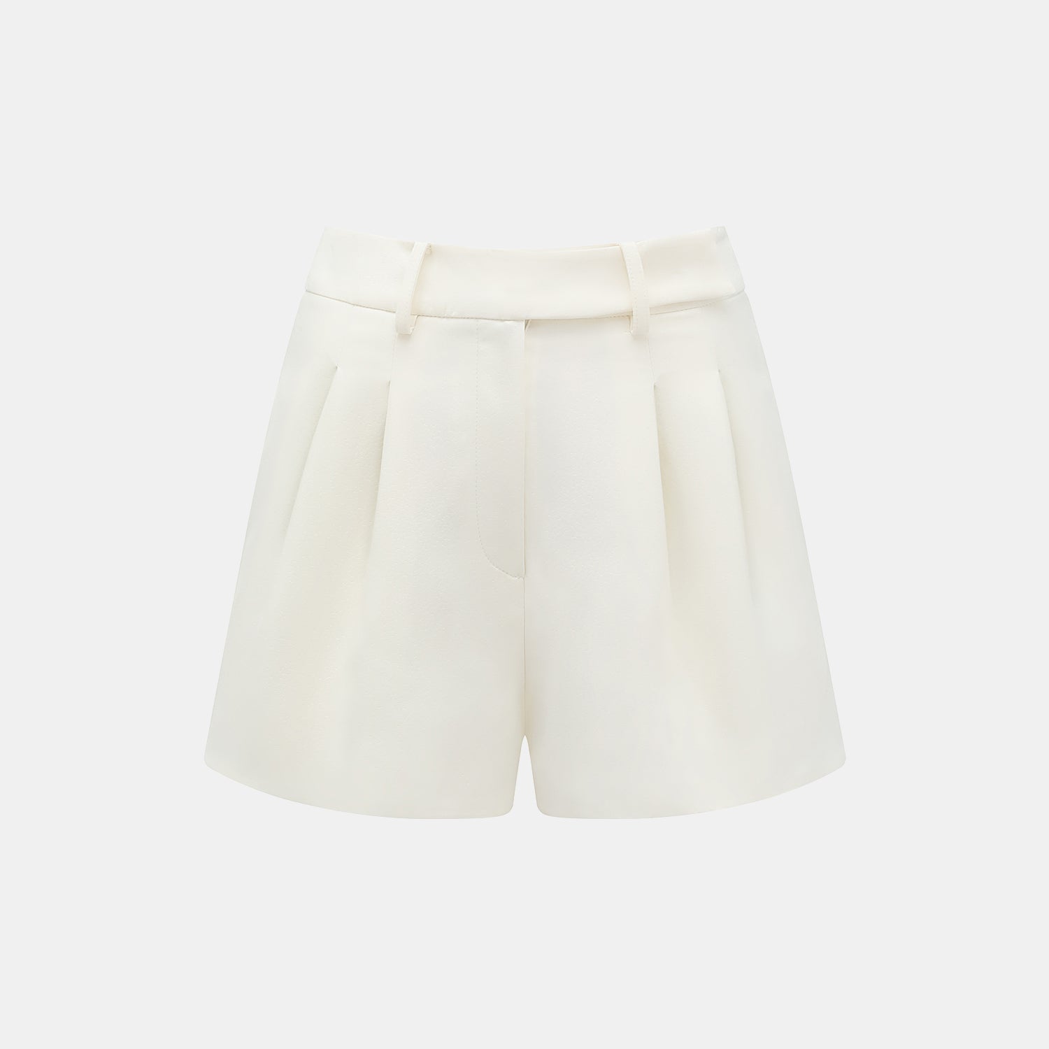 "Speak Sleek" 奢華特殊岩紋肌理西裝短褲—First Light初曦