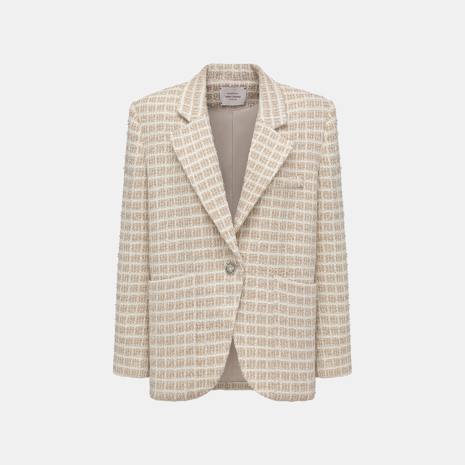 "Westminster Weekdays" 法國縷金工藝花呢Oversized外套—Long Island Reverie長島假期