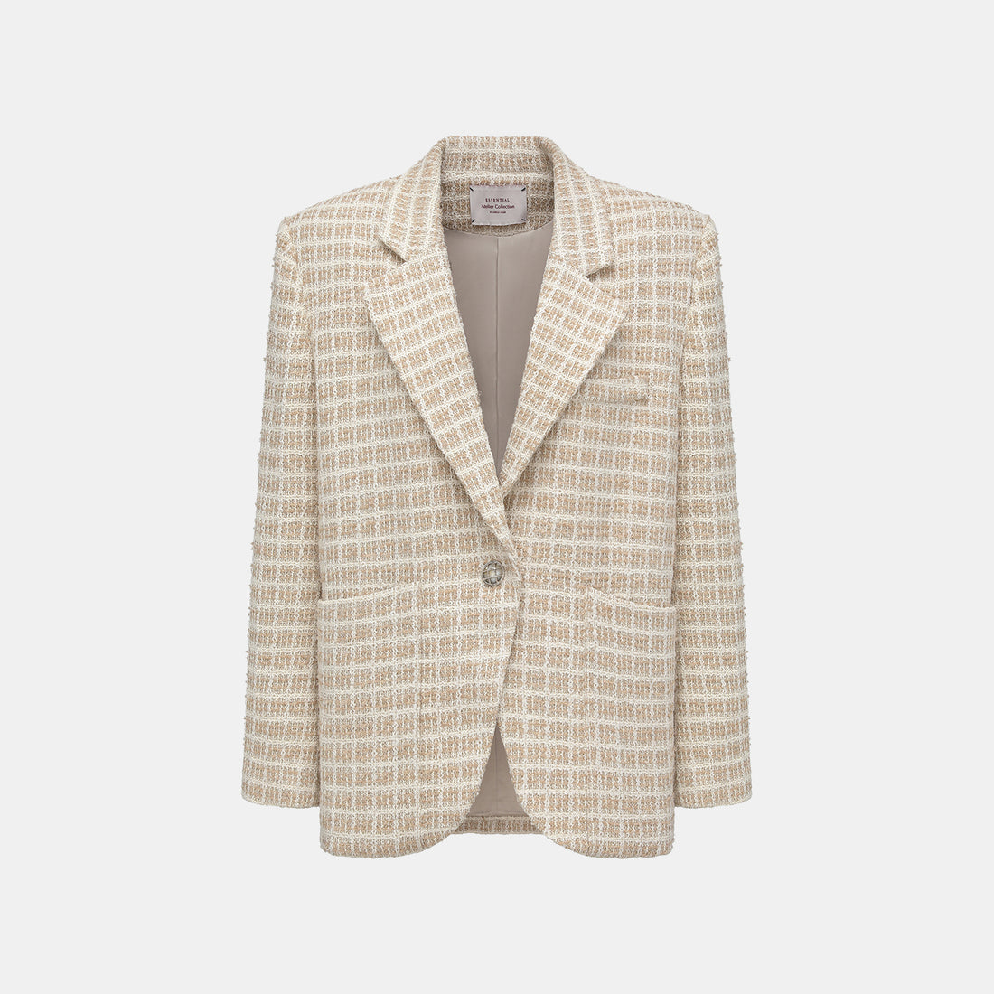 "Westminster Weekdays" 法國縷金工藝花呢Oversized外套—Long Island Reverie長島假期