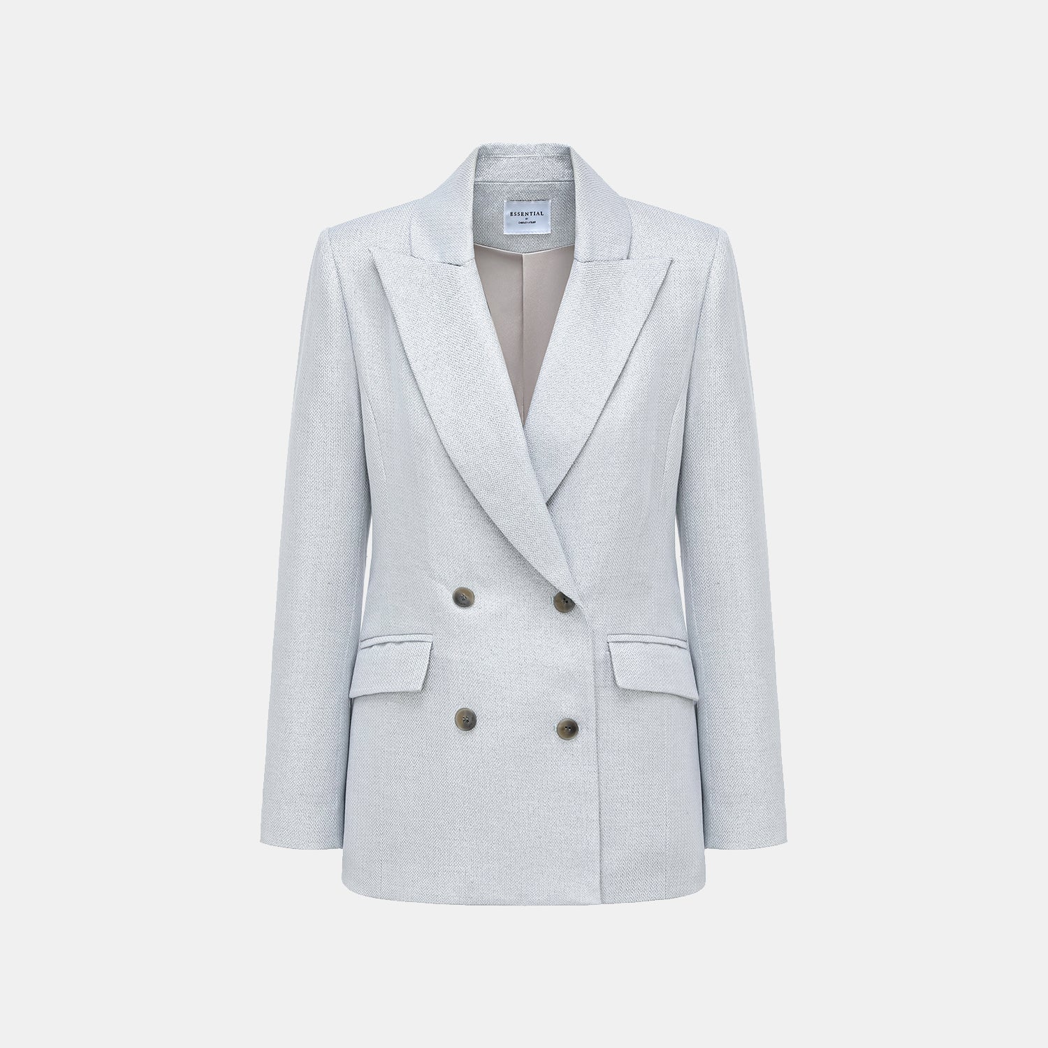 “Westminster Weekdays." 西班牙頂級銀骨修身西裝外套—Light Blue