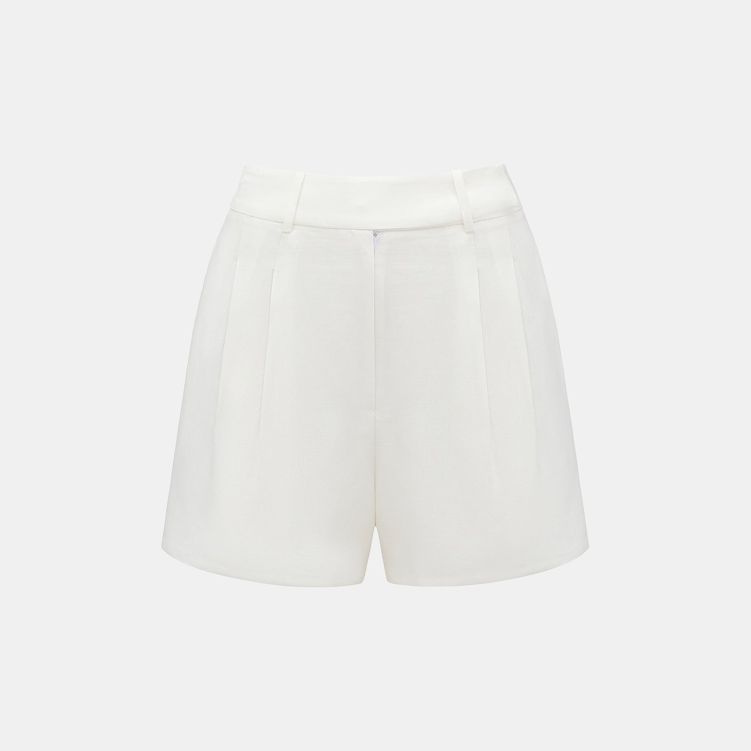 “知性時刻” 特殊絲竹肌理工藝醋酸短褲—晨羽
