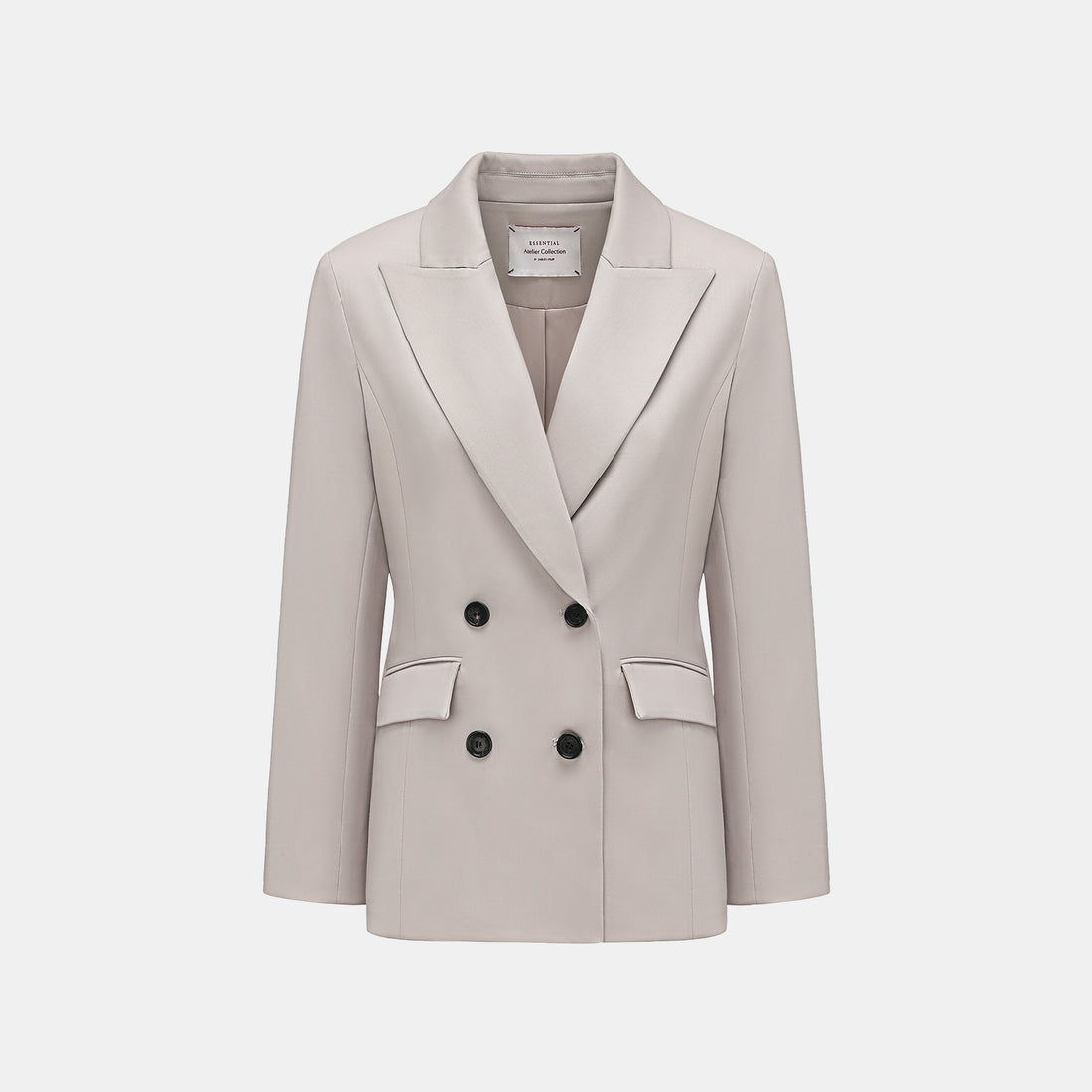 “Westminster Weekdays." 義大利頂級羊毛修身西裝外套—Iris Ash銀霧鳶尾