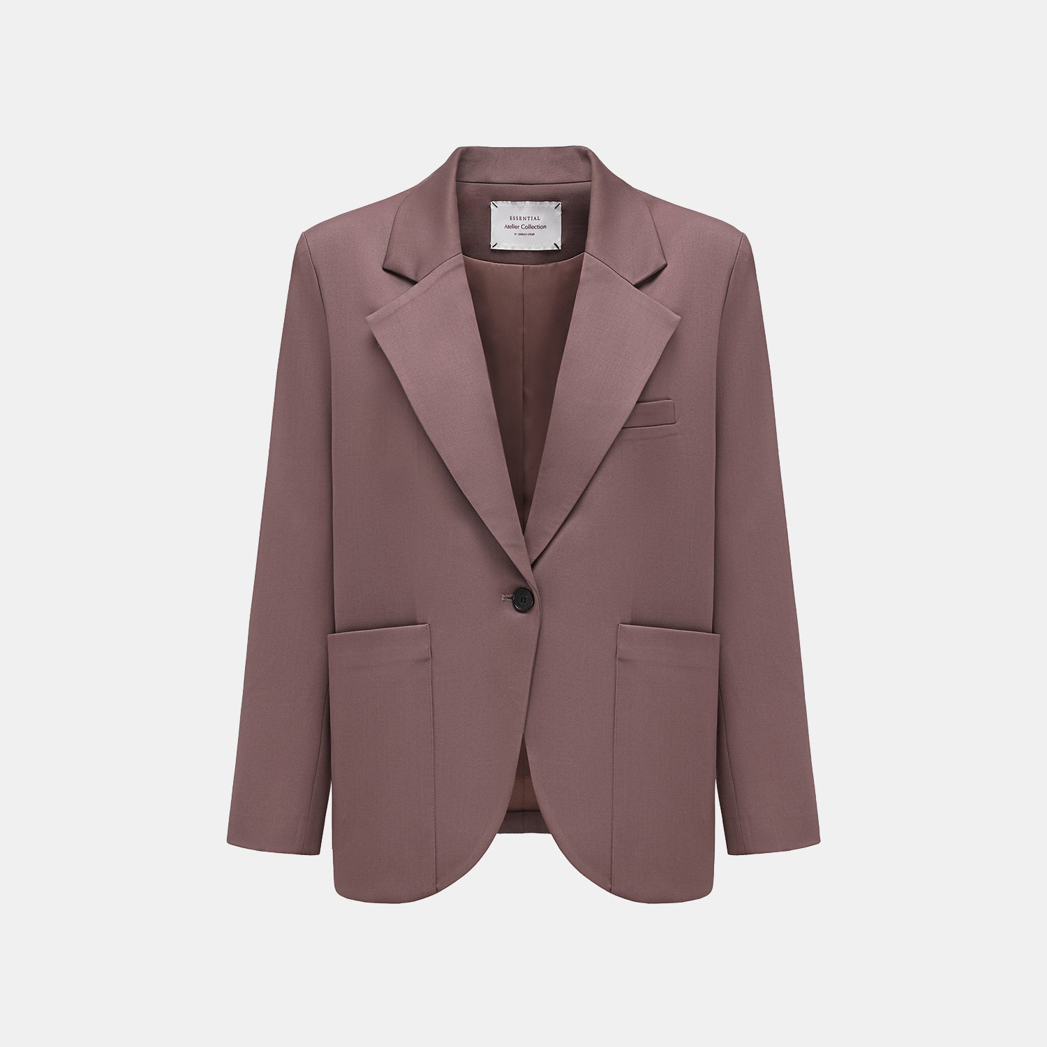 “Westminster Weekdays." 義大利頂級羊毛西裝外套—Rosewood Dusk烏木玫瑰