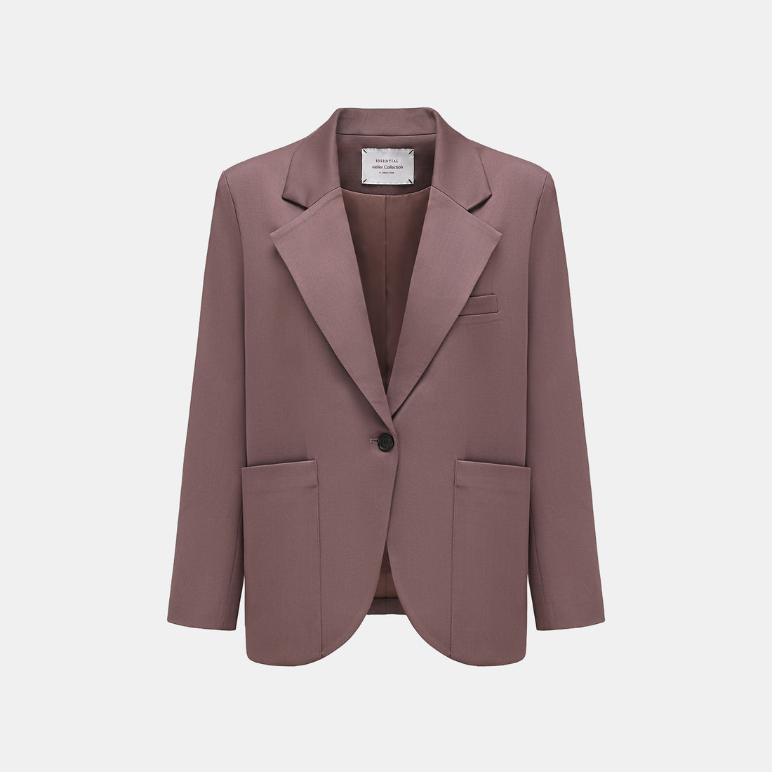 “Westminster Weekdays." 義大利頂級羊毛西裝外套—Rosewood Dusk烏木玫瑰