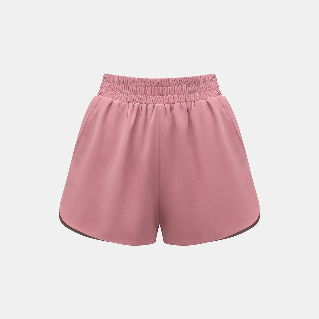 "Easy-go Chic" Textured Acetate Blazer/Shorts Set—Dusk 