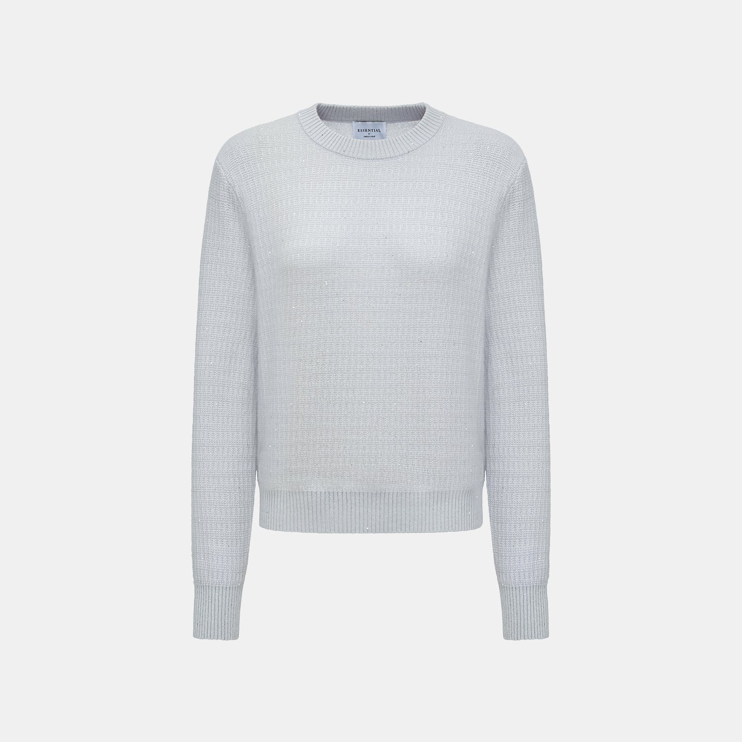 “Autumn Diary” 100% Cashmere極細絨柔星點針織上衣—Nebula Veil霧影星河