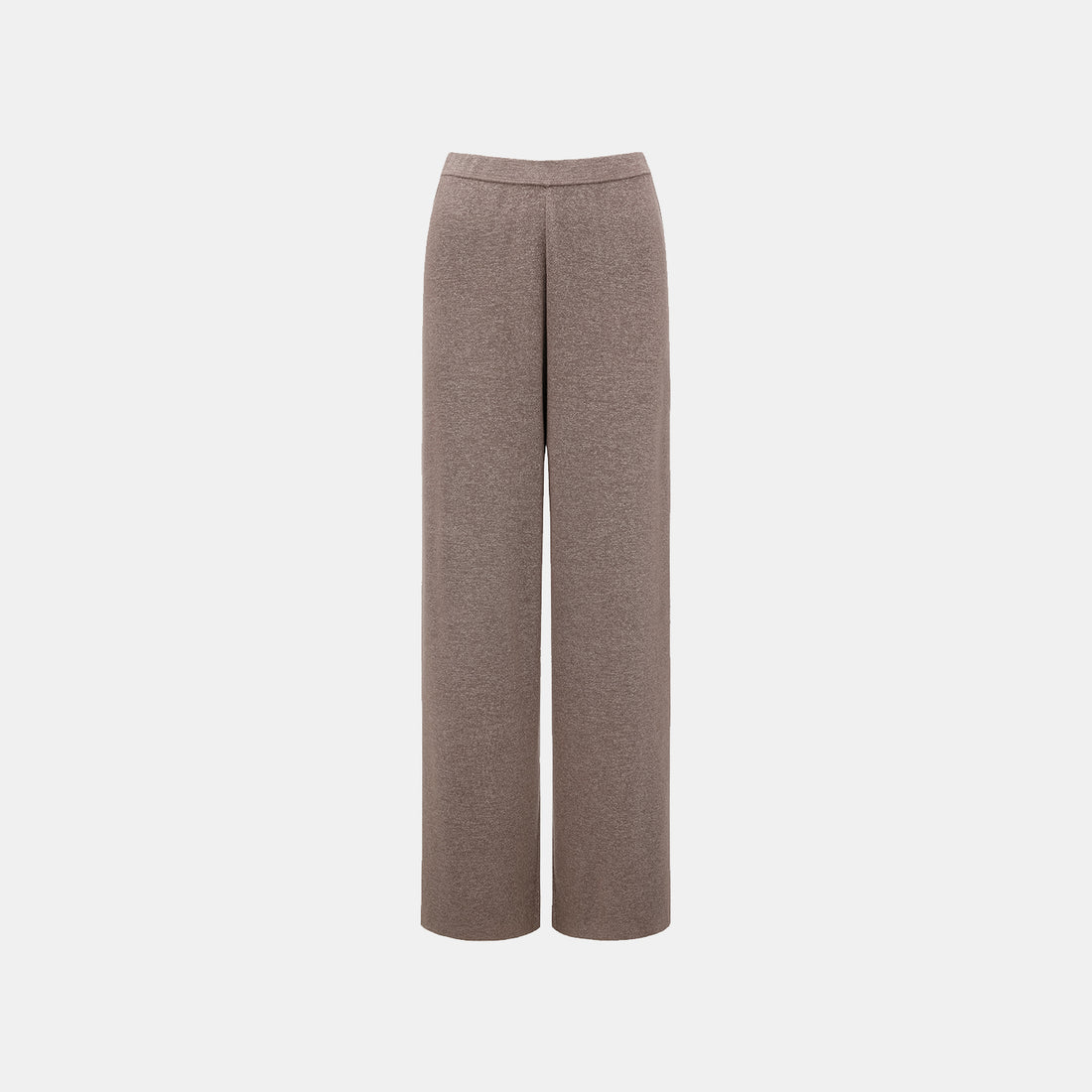 "Summer Diary" Cool Triacetate Cashmere Knit Pants—Dusk