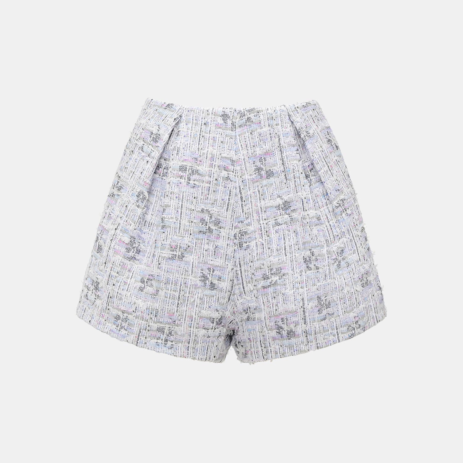 "Arcade of CherJoy Atelier." 法國夏日輕薄花呢短褲