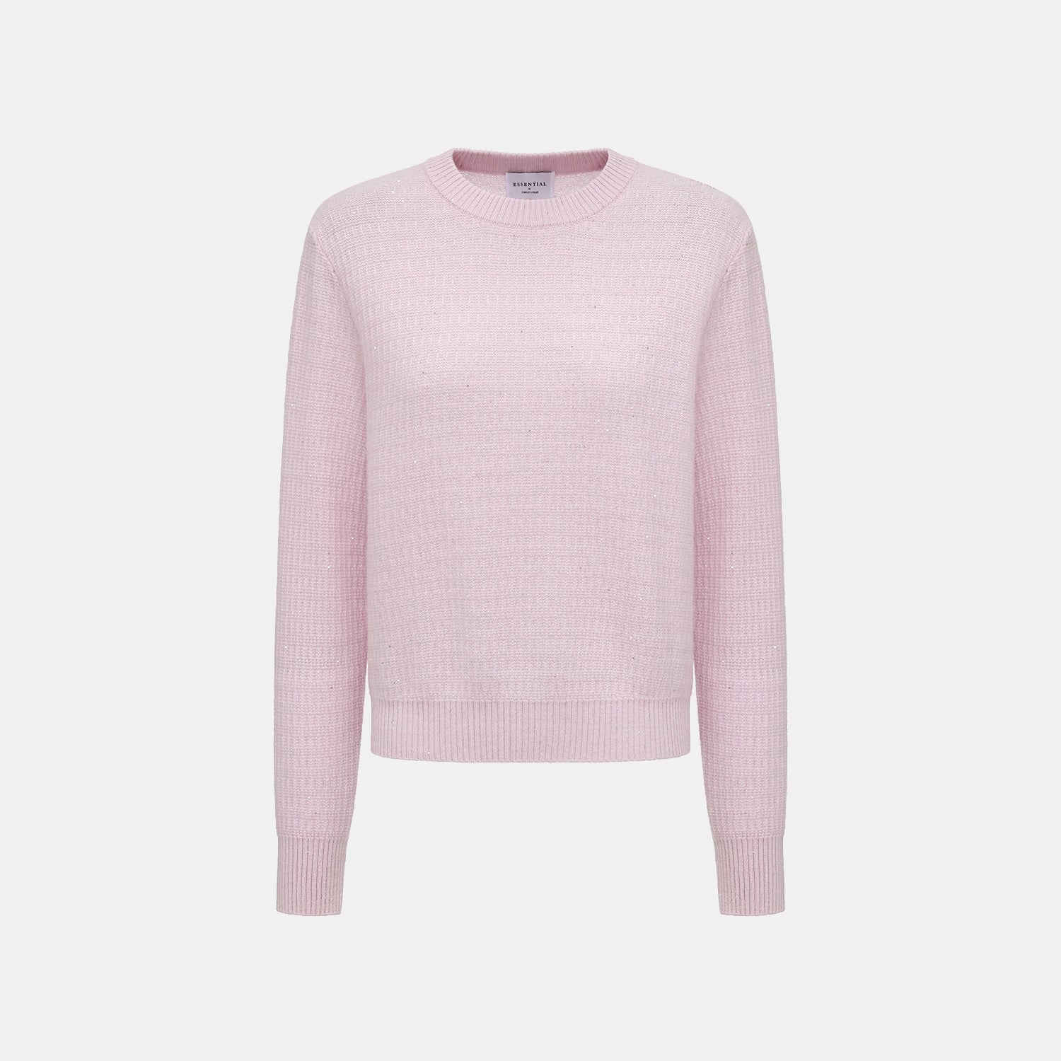 “Autumn Diary” 100% Cashmere極細絨柔星點針織上衣—Lilac Dawn紫丁曙夢