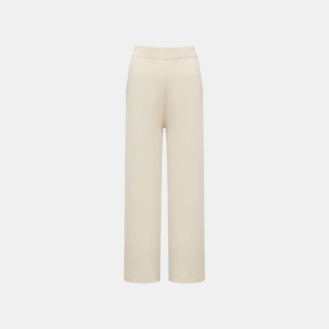 “Winter Diary” 100% Cashmere極細絨柔針織長褲—Softcloud Kiss棉雲之吻