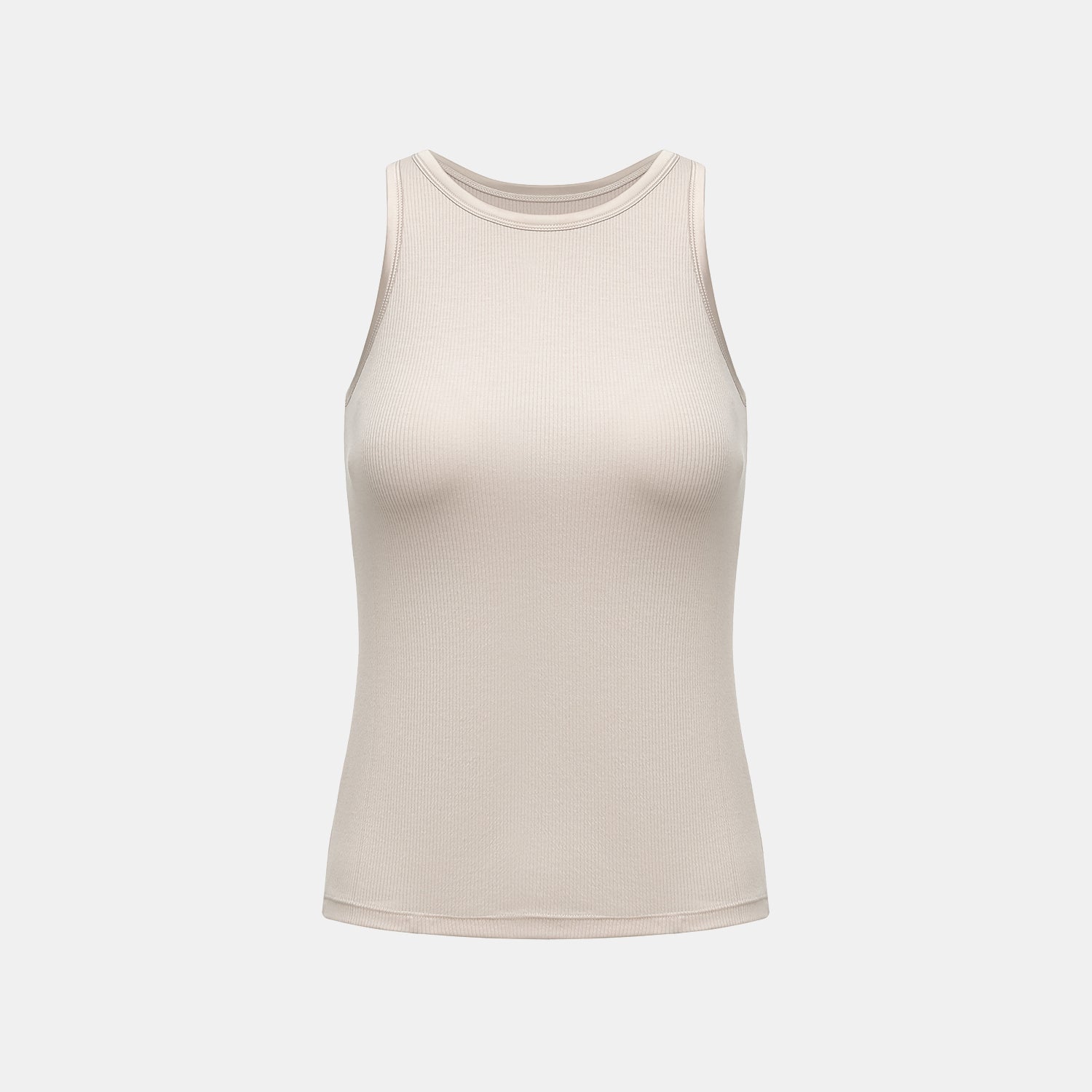 “By Inch." 極緻絲柔裸感緞邊修身Bra Top—柔粉裸