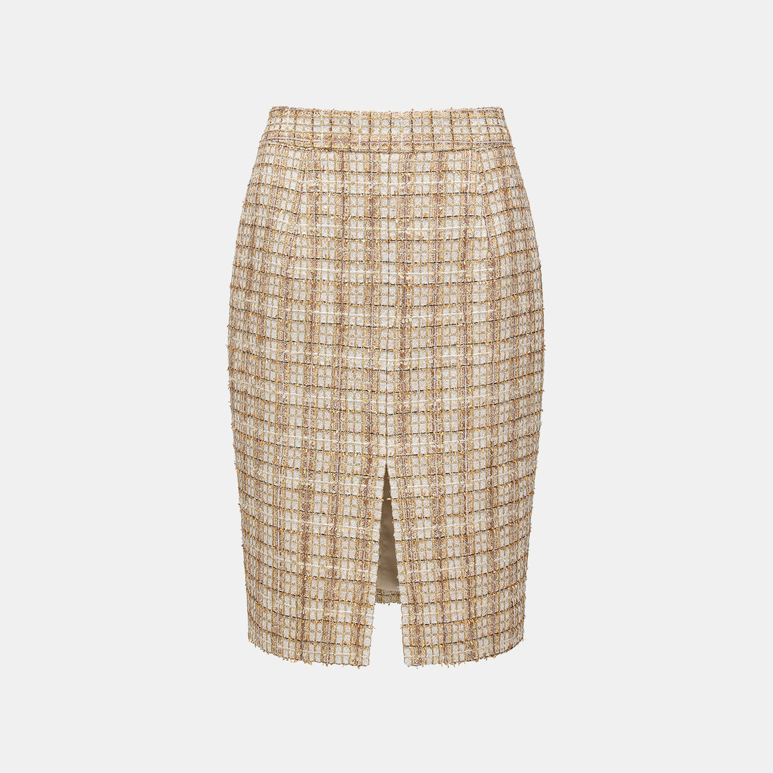 "Sloane Ave." 法國頂級縷金工藝花呢及膝褲裙—Versailles Chanson凡爾賽香頌