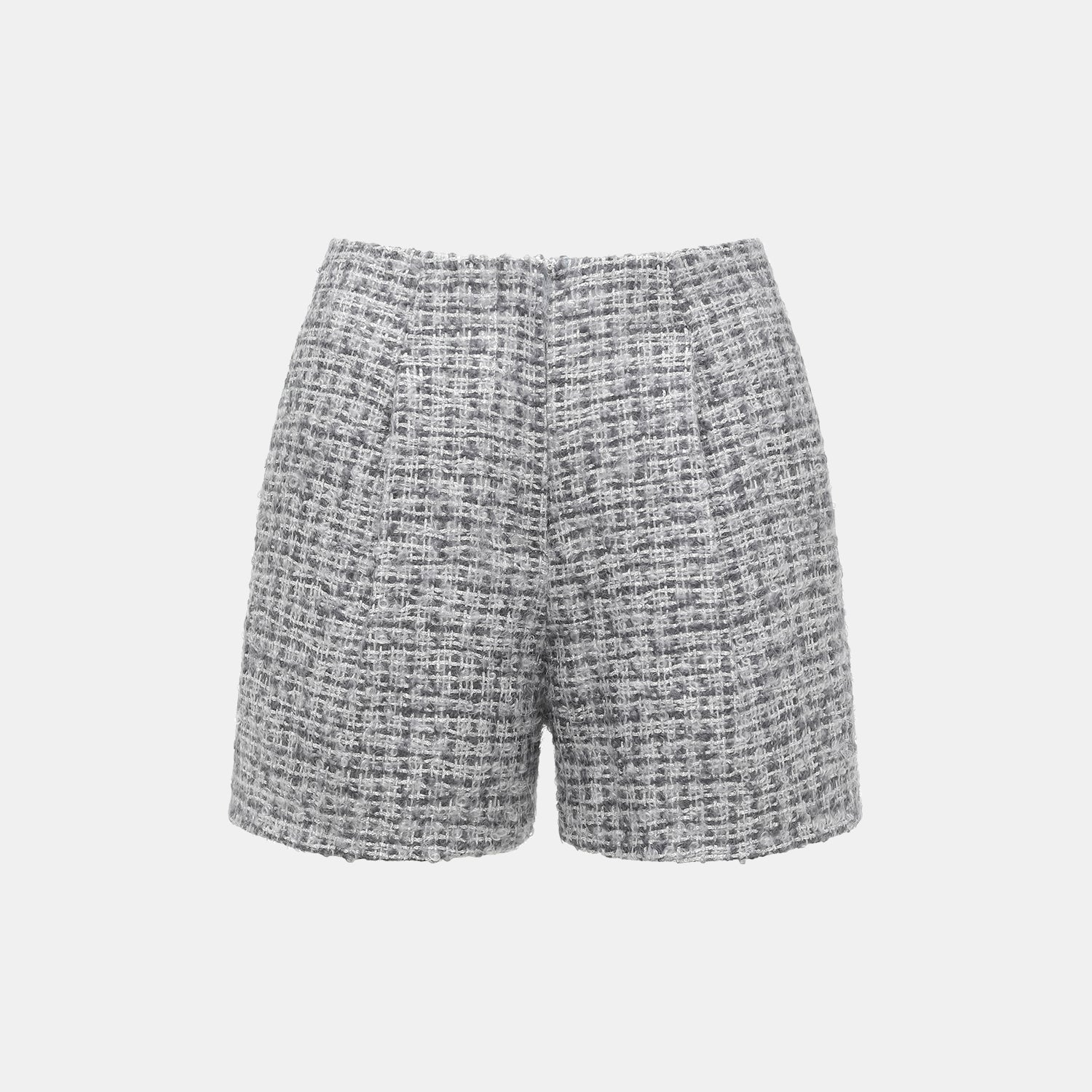 “Breeze boucle" 英國頂級輕薄花呢短褲—Starlit Smoke