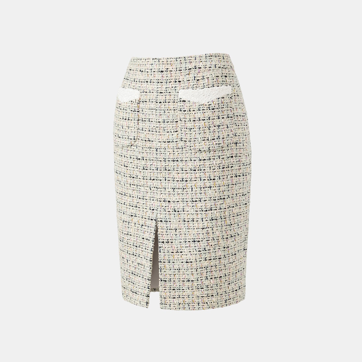 "Chelsea Citywalk." 法國花呢及膝鉛筆褲裙—Bougival Garden布吉瓦花園