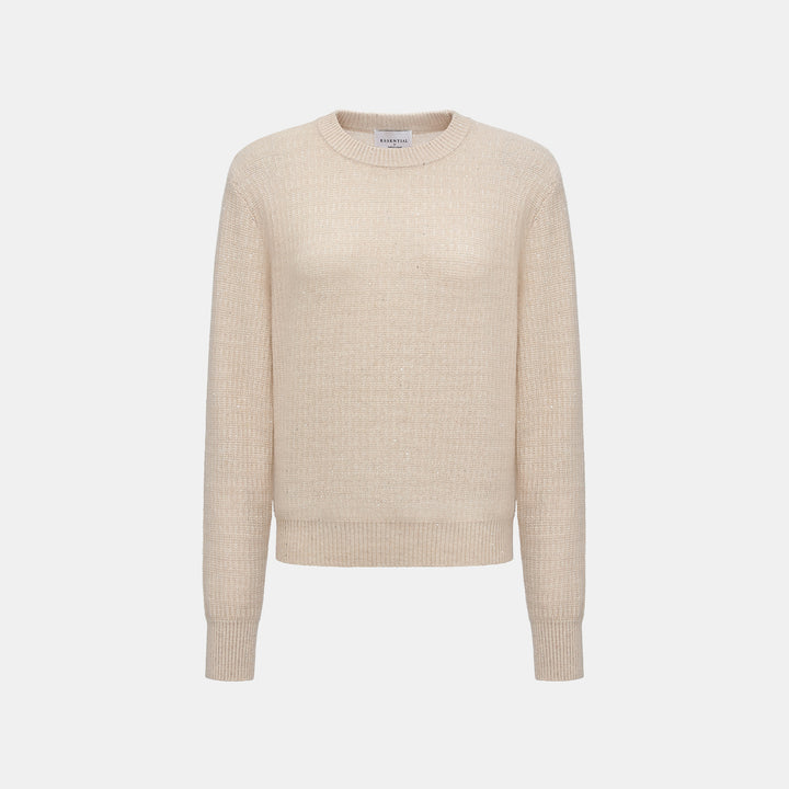 “Autumn Diary” 100% Cashmere極細絨柔星點針織上衣—Dream of Wheatfield麥田之夢