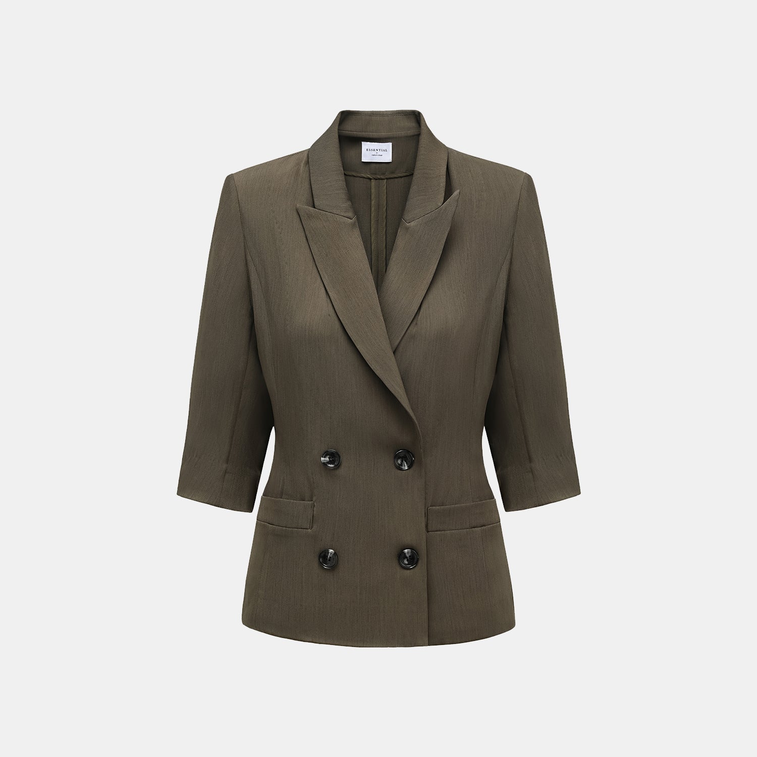 "Westminster weekdays."  義大利輕薄肌理彈性西裝外套—Misty Islets煙嶼行舟