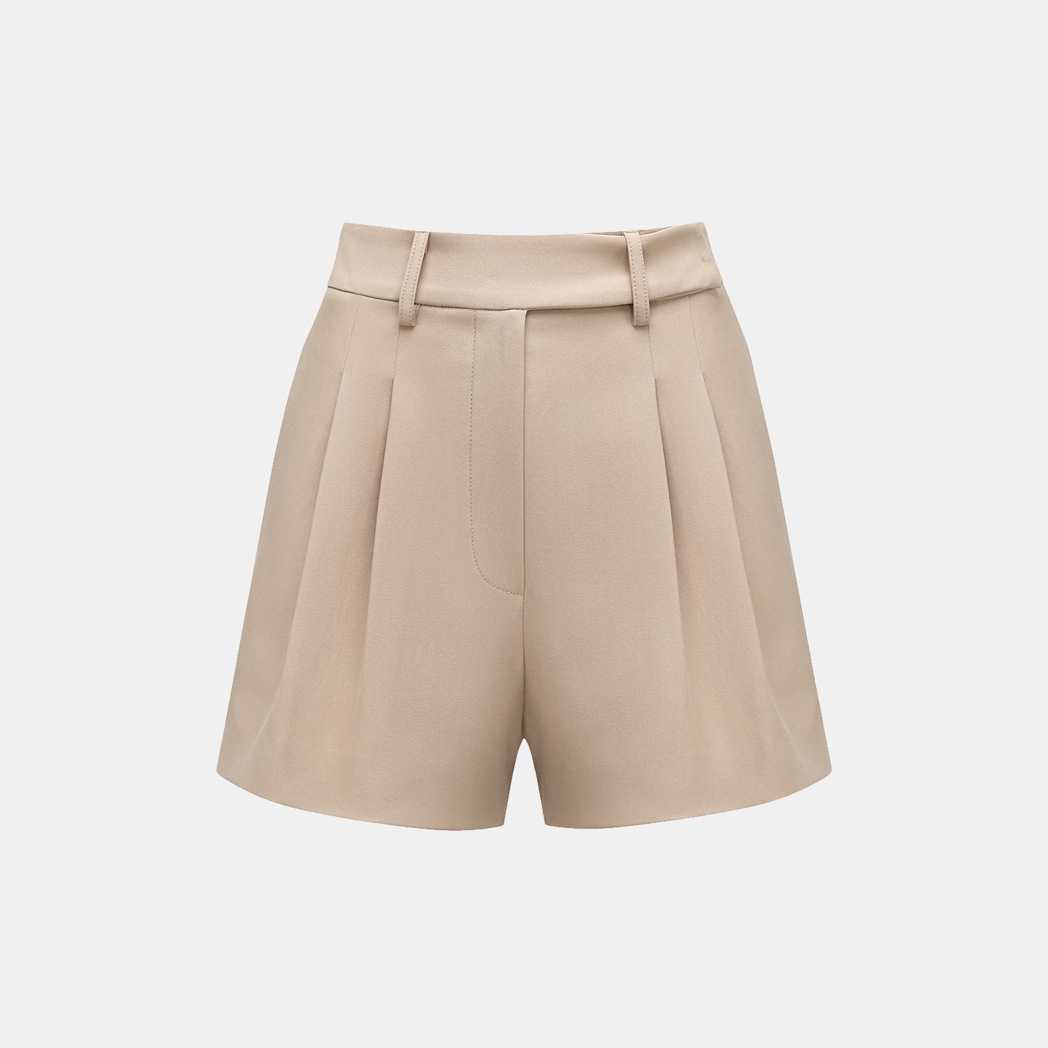 "Weekend at Monaco." 義大利肌理面料短褲—Taupe