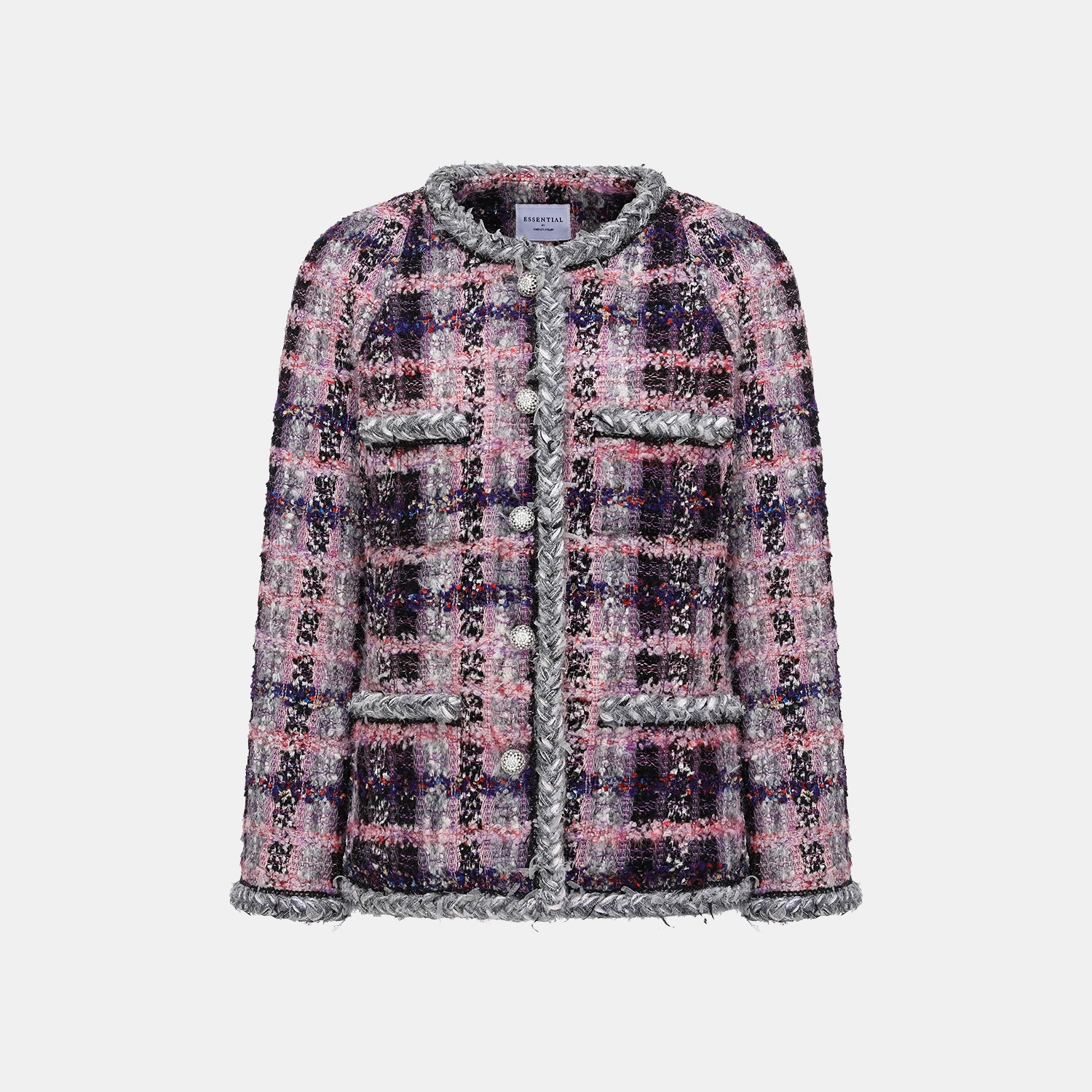 "Brunch at Ritz." 羊毛花呢經典No.4外套—Cosmic Macaron