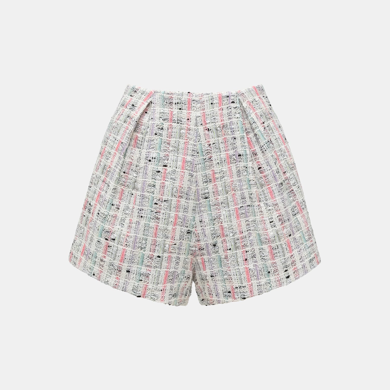 "Arcade of CherJoy Atelier." 法國夏日輕薄花呢短褲