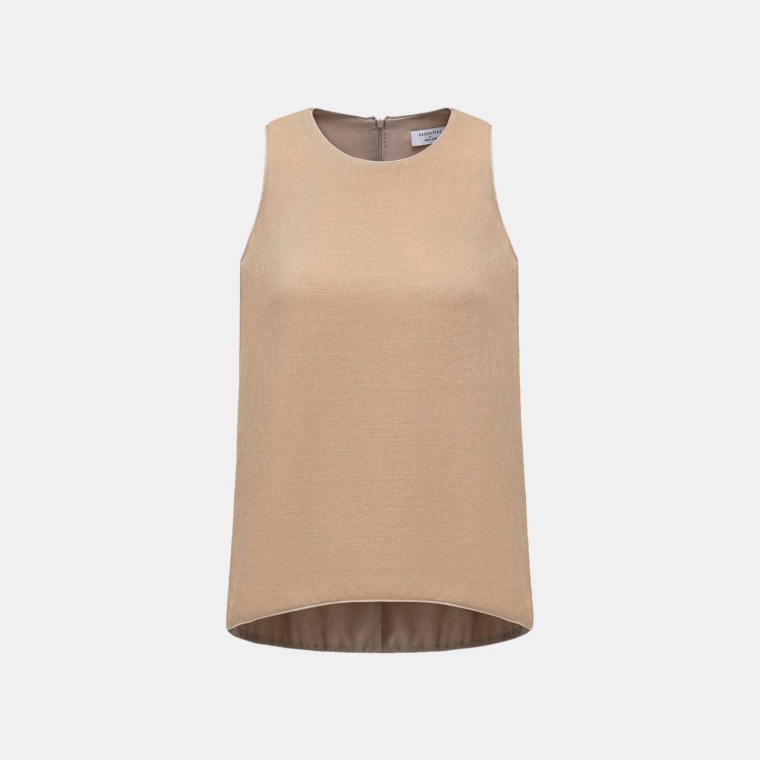 "Weekend at Monaco." 特殊絲竹肌理工藝醋酸背心—Mild